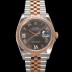 SA급 로렉스 남성용 데이저스트 m126231 18K 로즈골드 로마인덱스 36mm 오토매틱 Cal.3235 무브먼트 그레이 다이얼 rol5362 xx