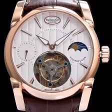 SA급 파르미지아니 남성용 문페이즈 화이트다이얼 투어빌론 무브먼트 PAR4244 xx