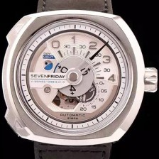 SA급 세븐프라이데이 남성용 1:1 베스트 에디션 G화이트 다이얼 오토매틱 무브먼트 SEV4243 xx
