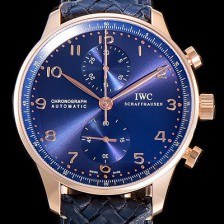 SA급 아이더블유씨남성용 포르투기져 IW371614 크로노그래프 부티크 41미리 블루다이얼  IWC64001 xx