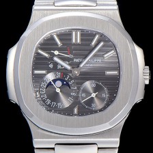 SA급 파텍필립남성용 노틸러스 오토매틱 스틸 40미리 그레이다이얼 PAT62059 xx