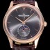 SA급 예거 르꿀르뜨남성용 마스터 울트라 씬 문페이즈 39미리 오토매틱 18K로즈골드 그레이다이얼 JAG29268 xx