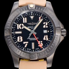 SA급 브라이틀링남성용  어벤져 나이트미션 GMT 45미리 PVD코팅 오토매틱 블랙다이얼 BRE14973 xx