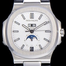 SA급 파텍필립남성용  노틸러스40.5미리 Cal.324S/C 오토매틱 무브먼트 화이트다이얼 PAT82427 xx