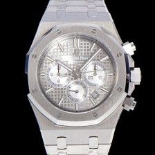 SA급 오데마피게 남성용 로얄오크 26331 그레이 와플 다이얼 41mm 신형 ETA 7750B-2 오토매틱 무브먼트 AUD88421 xx