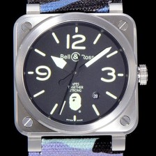SA급 벨엔로스남성용  r03-92 어비에이션 42미리 오토매틱 블랙다이얼 BEL48595 xx