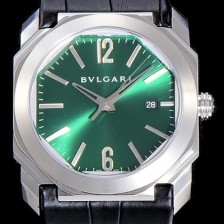 SA급 불가리남성용  옥토 41미리 오토매틱 그린다이얼 BVL43254 xx