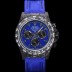 SA급 로렉스남성용 데이토나 DIW 포지드카본 커스텀 40미리 크로노그래프 오토매틱 Cal.4130 무브먼트 블루 다이얼 ROL89264 xx