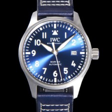 SA급 아이더블유씨 남성용시계 1:1수제공정형 마크18 !! 파일럿 IW328203 마크18 오토매틱 32111타입 40mm 가죽줄 블루다이얼 iwc4069 xx