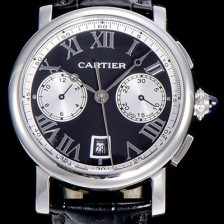 SA급 까르띠에남성용 로톤드 더 까르띠에 크로노그래프 40미리 블랙다이얼 CAR10408 xx