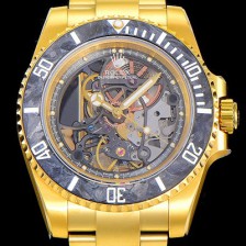 SA급 로렉스남성용 서브마리너 스켈레톤 다이얼 40미리 금장시계 오토매틱 ROL83440 xx