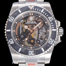 SA급 로렉스남성용 서브마리너 스켈레톤 다이얼 40미리 금장시계 오토매틱 ROL42310 xx