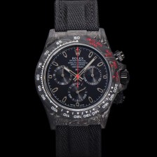 SA급 로렉스남성용 데이토나 DIW 포지드카본 커스텀 40미리 크로노그래프 오토매틱 Cal.4130 무브먼트 블랙다이얼 ROL86030 xx