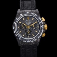 SA급 로렉스남성용 데이토나 DIW 포지드카본 커스텀 40미리 크로노그래프 오토매틱 Cal.4130 무브먼트 블랙다이얼 ROL74772 xx