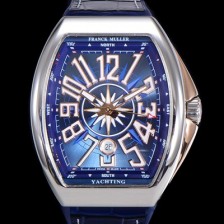 SA급 프랭크뮬러 남성용 마스터 컴플리케이션 V 45 SC DT YACHTING 뱅가드 요팅!! 블루 다이얼 스위스 ETA 2824-A2오토매틱  FRA20724 xx