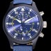 SA급 아이더블유씨남성용 파일럿 워치 탑건 IW389008 크로노그래프 44.5미리 메르세데스-AMG 블루다이얼 오토매틱 IWC91976 xx