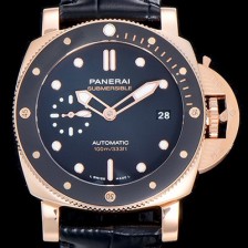 SA급 파네라이남성용 루미노르 PAM00974 섭머져블 42미리 18K 로즈골드 금장 오토매틱 블랙다이얼 PAN53630 xx