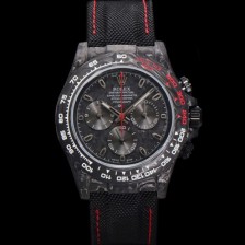 SA급 로렉스남성용 데이토나 DIW 포지드카본 커스텀 40미리 크로노그래프 오토매틱 Cal.4130 무브먼트 블랙 다이얼 ROL48745 xx