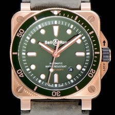 SA급 벨엔로즈남성용 R0392 다이버 그린 42미리 오토매틱 그린다이얼 BEL64296 xx