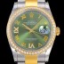 SA급 로렉스남성용 데이져스트 오토매틱 36미리 18K 옐루골드 보석/큐빅 그린다이얼 3235무브 ROL83734 xx