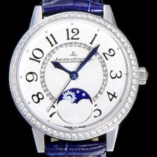 SA급 예거르꿀르뜨여성용 랑데부 문페이즈 34mm 다이아몬드 화이트다이얼 오토매틱 JAG23292 xx