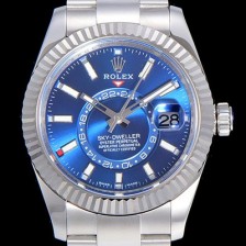 SA급 로렉스남성용 스카이더웰러 오이스터퍼페츄얼 39미리 오토매틱 블루다이얼 ROL44933 xx