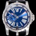 SA급 로저드빌남성용 엑스칼리버 오토매틱 45미리 티타늄 블루다이얼 ROG36044 xx