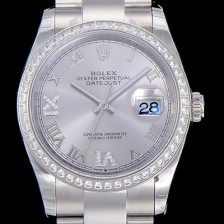 SA급 로렉스남성용 데이져스트 오토매틱 3235무브 보석/큐빅 36미리 실버다이얼 ROL14872 xx