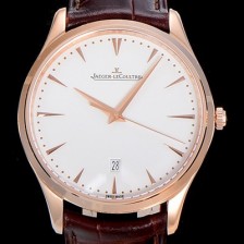 SA급 예거르꿀뜨르남성용 마스터 울트라 씬 데이터 40미리 오토매틱 화이트다이얼 JAG68267 xx