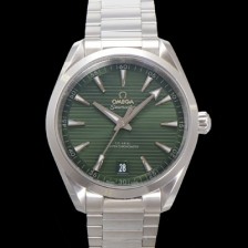 SA급 오메가 남성용 씨마스터 220.10.41.21.10.001 아쿠아테라 코-액시얼 41mm 오토매틱 Cal.8900 타입 그린 다이얼 omg20234 xx