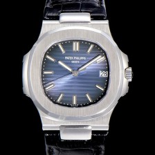 SA급 파텍필립남성용 최신! 5711/1A 010 노틸러스 Cal.324 S C타입무브 오토매틱 40mm 가죽줄 블루다이얼 PAT19075 xx