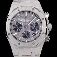 SA급 오데마피게남성용  VIP 한정판매  로얄오크 크로노그래프 41미리 그레이 다이얼 AUD13386 xx