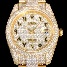 SA급 로렉스남성용 1:1수제공정 제작 데이져스트 41mm 다이아몬드 18K 옐루골드 904L 오토매틱 보석다이얼 ROL19101 xx