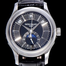 SA급 파텍필립남성용 애뉴얼 캘린더 Ref 5205G 칼리버 324 S C 오토매틱 스페셜모델 그레이다이얼 JAG54615 xx