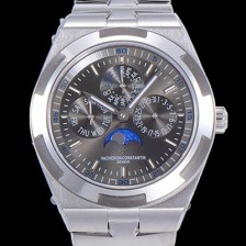 SA급 바쉐런 콘스탄틴 남성용 오버시즈 4300V 오토매틱 1120QP/1타입 41.5미리 메탈케이스 그레이다이얼 VAC73744 xx