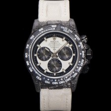 SA급 로렉스 남성용 데이토나 DIW 포지드카본 커스텀 40미리 크로노그래프 오토매틱 Cal.4130 무브먼트 화이트 다이얼 ROL79834 xx