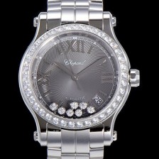 SA급 쇼파드 여성용 해피 스포츠 36미리 오토매틱 ETA2892-2 최상급 쥬얼셋팅 메탈시계 그레이다이얼 CHO73637 xx