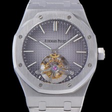 SA급 오데마피게 남성용 로얄오크 Calibre 2924 투어빌론/수동기계식 41미리 그레이다이얼 AUD74519 xx