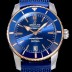 SA급 브라이틀링 남성용 하이 퀄리티 매장판 슈퍼오션 해리티지 II 오토매틱 18K 로즈골드 ETA2824-2 타입 42미리 세라믹베젤 러버/우레탄줄 블루다이얼 BRE75538 xx
