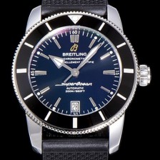 SA급 브라이틀링 남성용 슈퍼오션 해리티지 II 오토매틱 ETA2824-2 타입 42미리 세라믹베젤 러버/우레탄줄 블랙다이얼 BRE75492 xx