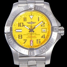 SA급 브라이틀링 남성용 어벤져 오토매틱 ETA2836-2 타입 45미리 매탈시계 옐루다이얼 BRE75546 xx