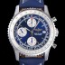 SA급 브라이틀링 남성용 네비타이머 1 크로노그래프 오토매틱 A7750타입 41미리 가죽시계 블루다이얼 BRE75681 xx