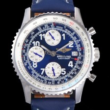 SA급 브라이틀링 남성용 네비타이머 1 크로노그래프 오토매틱 A7750타입 41미리 메탈시계 블루다이얼 BRE75672 xx
