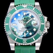 SA급 로렉스 남성용 롤렉스 서브마리너 헐크 오토매틱 ETA2824-2 타입 40미리 그린 러버/우레탄줄 그린 다이얼 ROL79634 xx