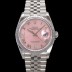 SA급 로렉스 남성용 데이저스트 m126234 로마인덱스 36mm 오토매틱 Cal.3235 무브먼트 핑크 다이얼 rol5358 xx