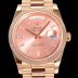 SA급 로렉스 남성용 데이데이트 오토매틱 로즈골드 올금 금장시계 이티애이 2836-2 40미리 핑크다이얼 3열 브레이슬릿 ROL79533 xx