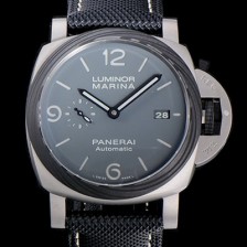 SA급 파네라이 남성용 루미노르 PAM01662 마린나 DMLS 44미리 오토매틱 Cal.P.9010 티타늄/카본케이스 그레이다이얼 PAN73335 xx