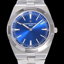 SA급 바쉐런콘스탄틴 남성용 오버시즈 오토매틱 CAL.1120/1 메탈줄 40미리 블루다이얼 VAC73771 xx