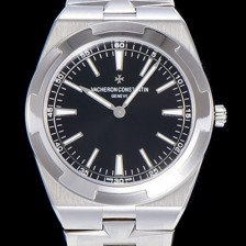 SA급 바쉐런콘스탄틴 남성용 오버시즈 오토매틱 CAL.1120/1 메탈줄 40미리 블랙다이얼 VAC73992 xx