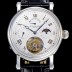 SA급 파텍필립 남성용 그렌드 컴플리케이션 투어빌론 문페이즈 42mm 가죽줄 오토매틱 화이트다이얼 PAT75383 xx